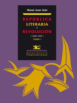 cover image of República literaria y revolución